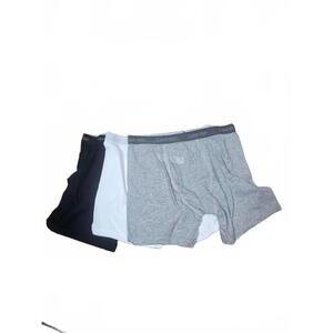 Calvin Klein Boys Boxer Brief Underwear 3 Pack, Solid Pack, Large